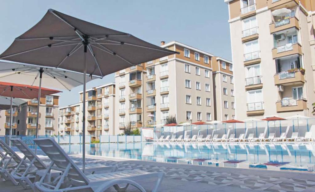 Зонт пляжный профессиональный Kiwi Clips бежевый