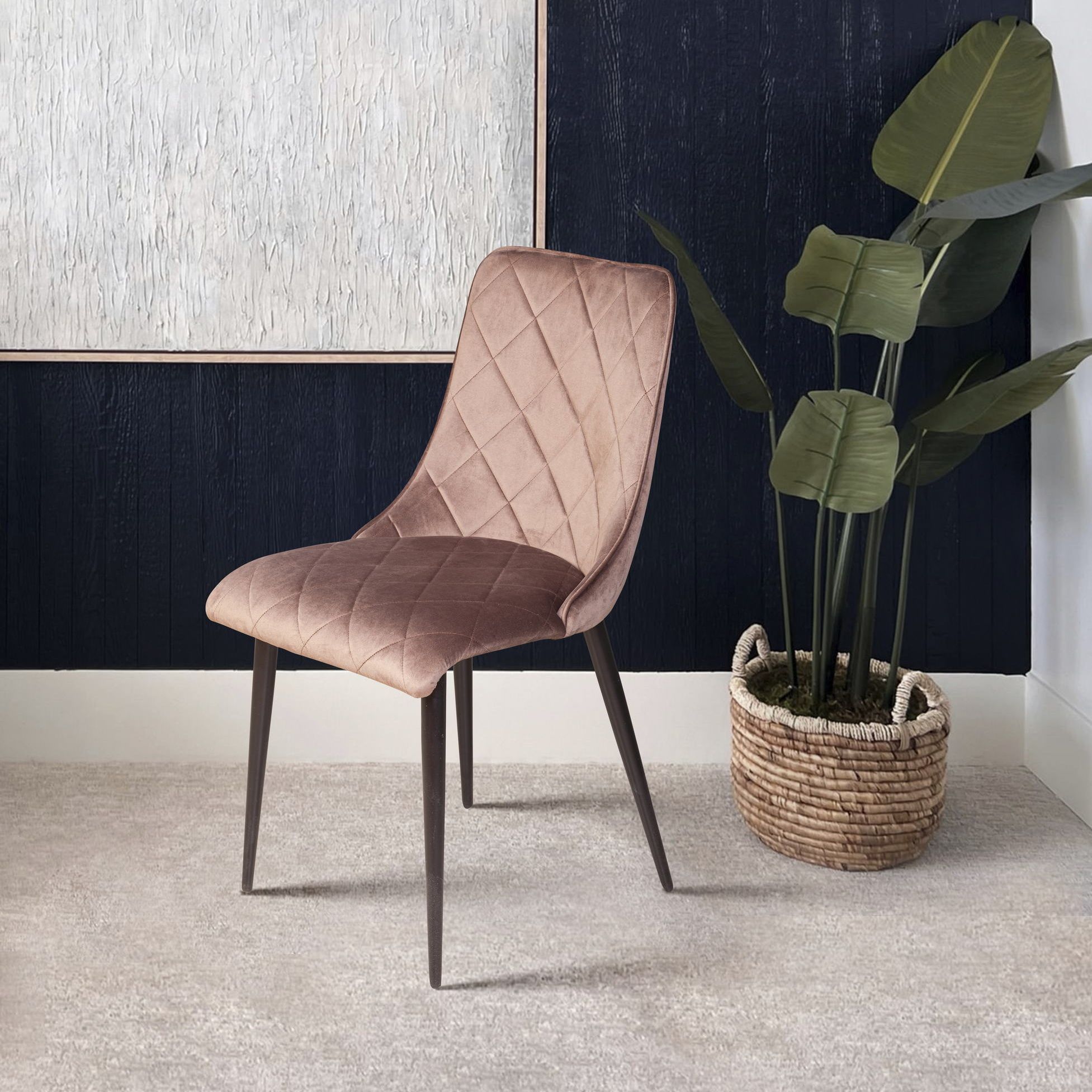 Стул Патрик, бархат бежевый 5