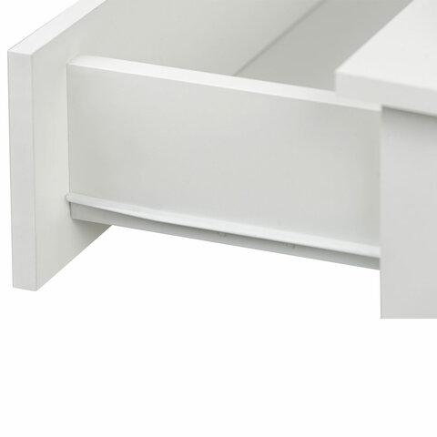 Стол письменный/компьютерный BRABIX "Scandi CD-016", 1100х500х750 мм, 4 ящика, белый, 641891, ЦБ013707-1