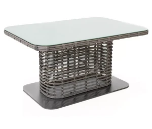 "Блисс" плетеный стол из искусственного ротанга 141х92х75см