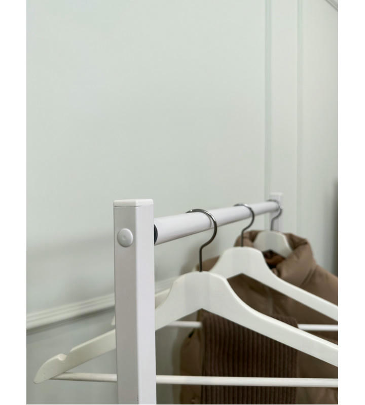 Вешалка напольная 600 мм (белый)