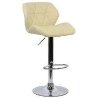 Барный стул Стэн, бежевая кожа
