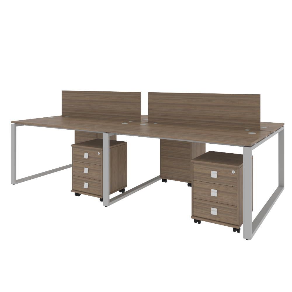 Офисная мебель Metal System Style, комплект №7 (О-опоры)