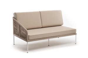 "Канны" правый модуль плетеный из роупа