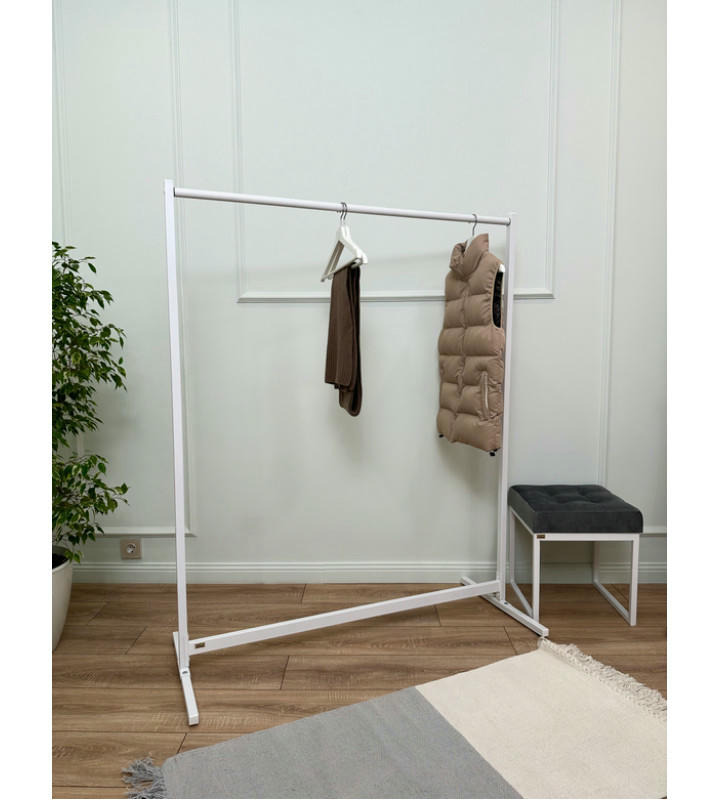 Вешалка напольная 1200 мм (белый)