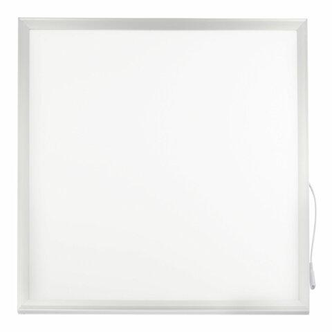 Светодиодная панель без драйвера АРМСТРОНГ ЭРА 4000К, 595x595x8 мм, 40 Вт, матовый, SPL-510-W-40K-040, Б0048927