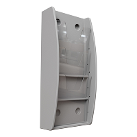 ШТИЛЬ А4 Карман информационный настенный 3-секционный серый