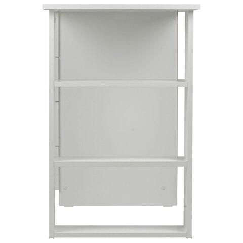 Стол письменный/компьютерный BRABIX "Scandi CD-016", 1100х500х750 мм, 4 ящика, белый, 641891, ЦБ013707-1