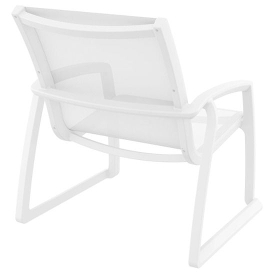 Кресло пластиковое Фронте, белый
