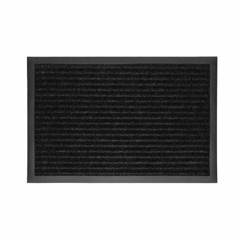 Коврик придверный 80х120 см, ЧЕРНЫЙ, влаго-грязезащитный, 450 г/м2, ребристый, PRIMILA EXTRA, 701030 цена 1 003 ₽ Коврик придверный 80х120 см, ЧЕРНЫЙ, влаго-грязезащитный, 450 г/м2, ребристый, PRIMILA EXTRA, 701030