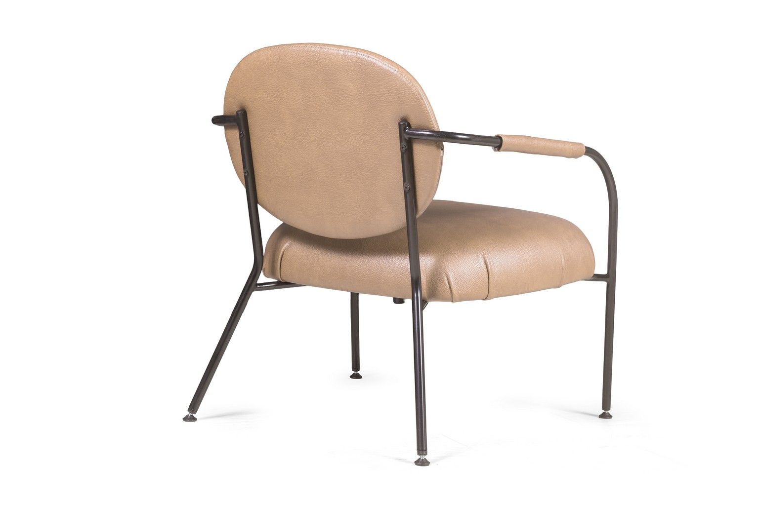 Лаунж кресло Эго, искусственная кожа, бежевый