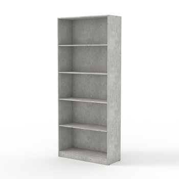 Стеллаж №1-350мм, Метрополитан Грей
