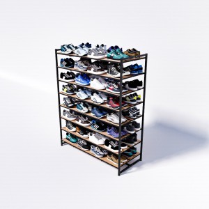 Стеллаж для обуви и аксессуаров в стиле Лофт BOTTI 1525-08-1 (без полок)