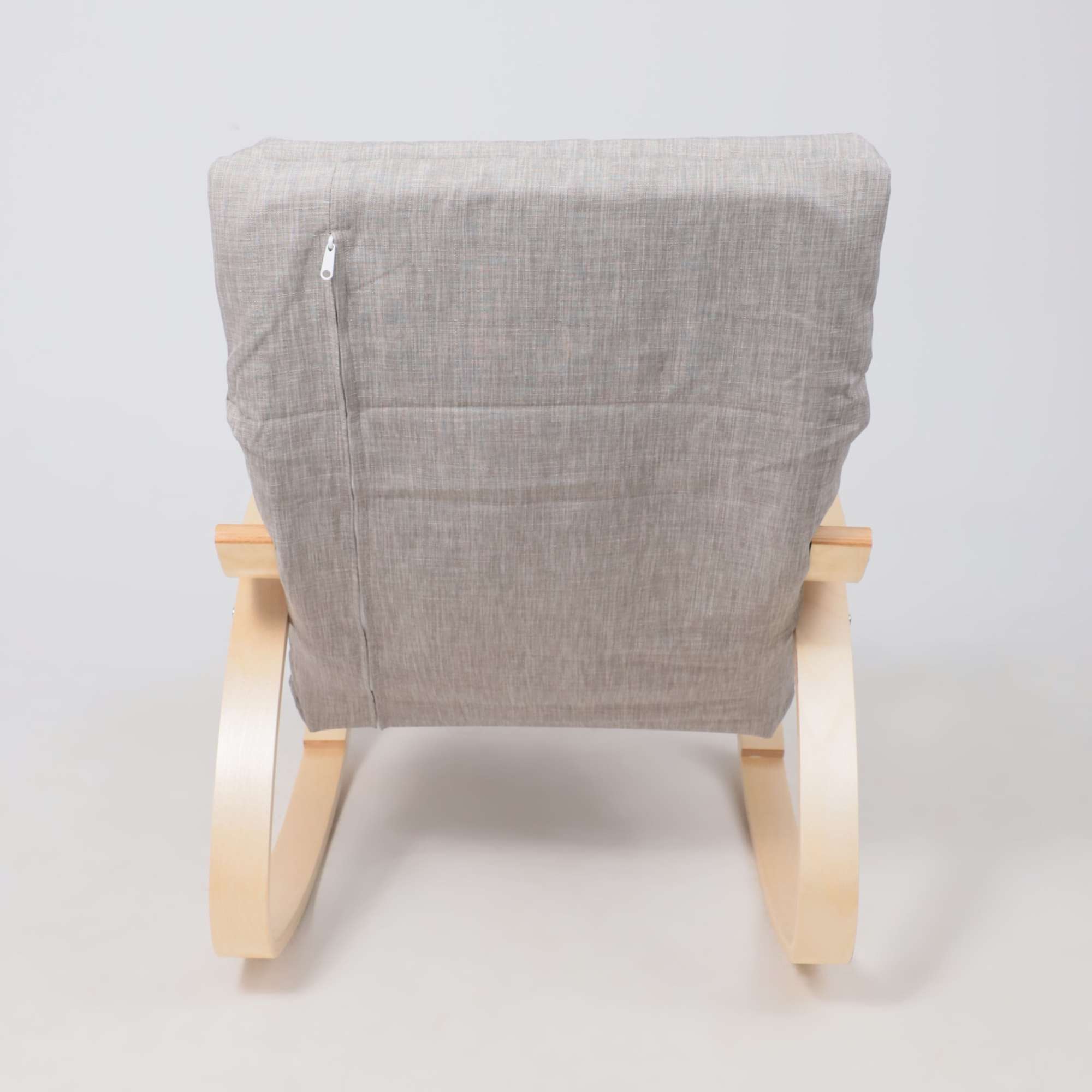 Кресло-качалка Smart, серый, ткань