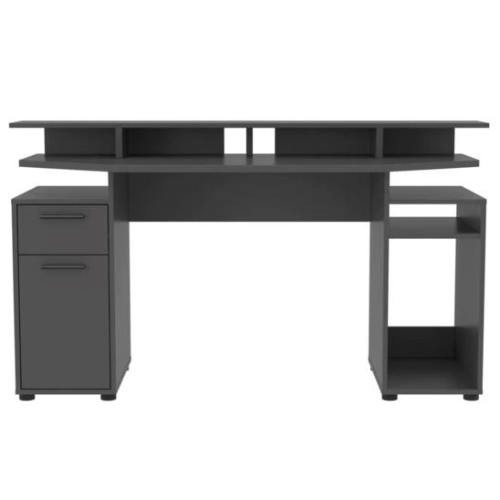 Стол компьютерный SKILL-1 160*60*88,5, антрацит