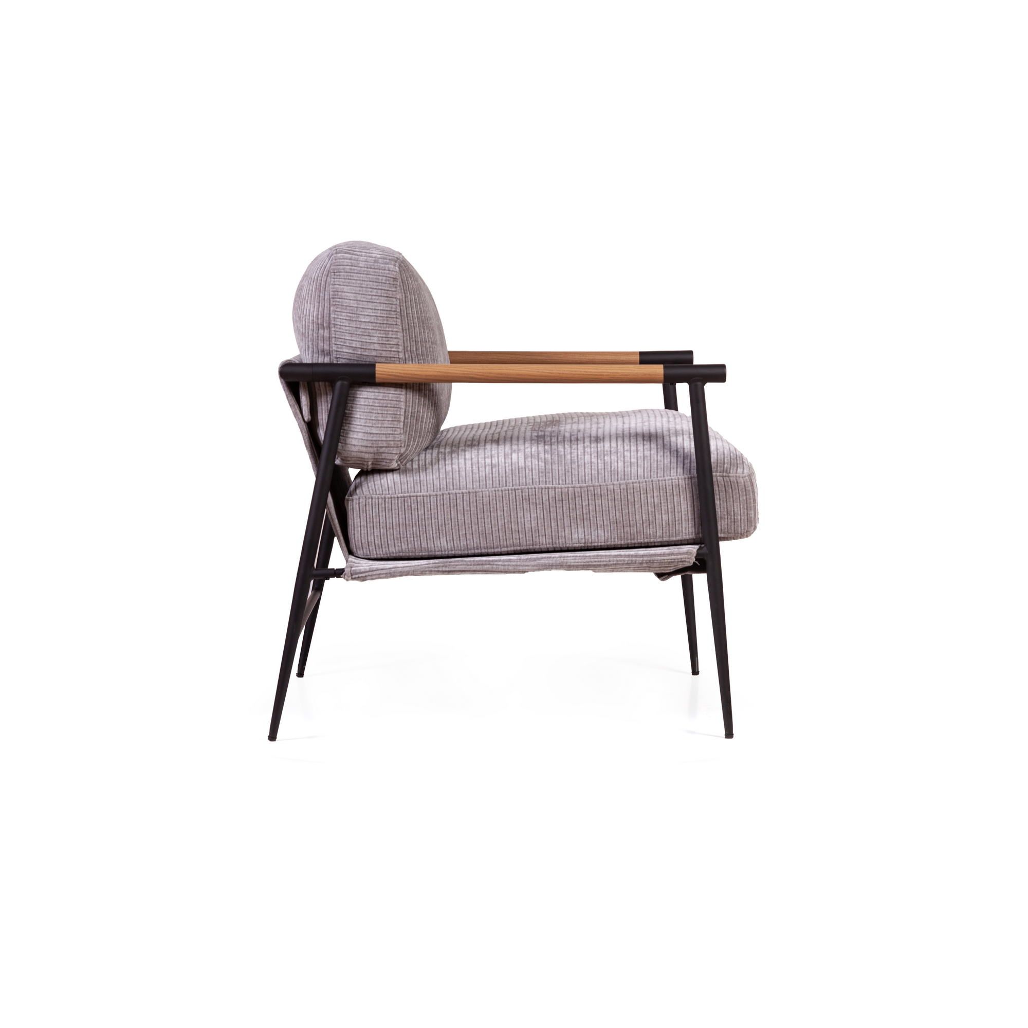 Кресло Лаура, серый