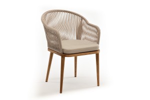 "Лион" стул плетеный из роупа