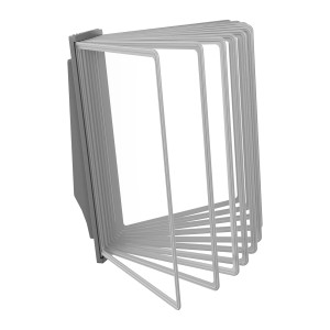 АККОРД-01.А4Gr.Gr Демосистема настенная серая 10 серых панелей А4