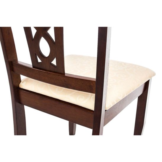 Стул Robin, капучино/ серебристый