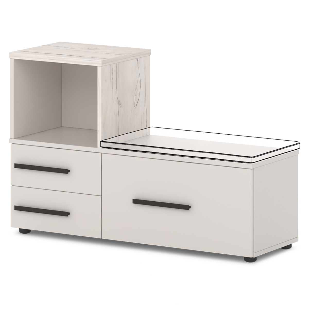 Тумба приставная T-235л/пр Лавана - Lavana