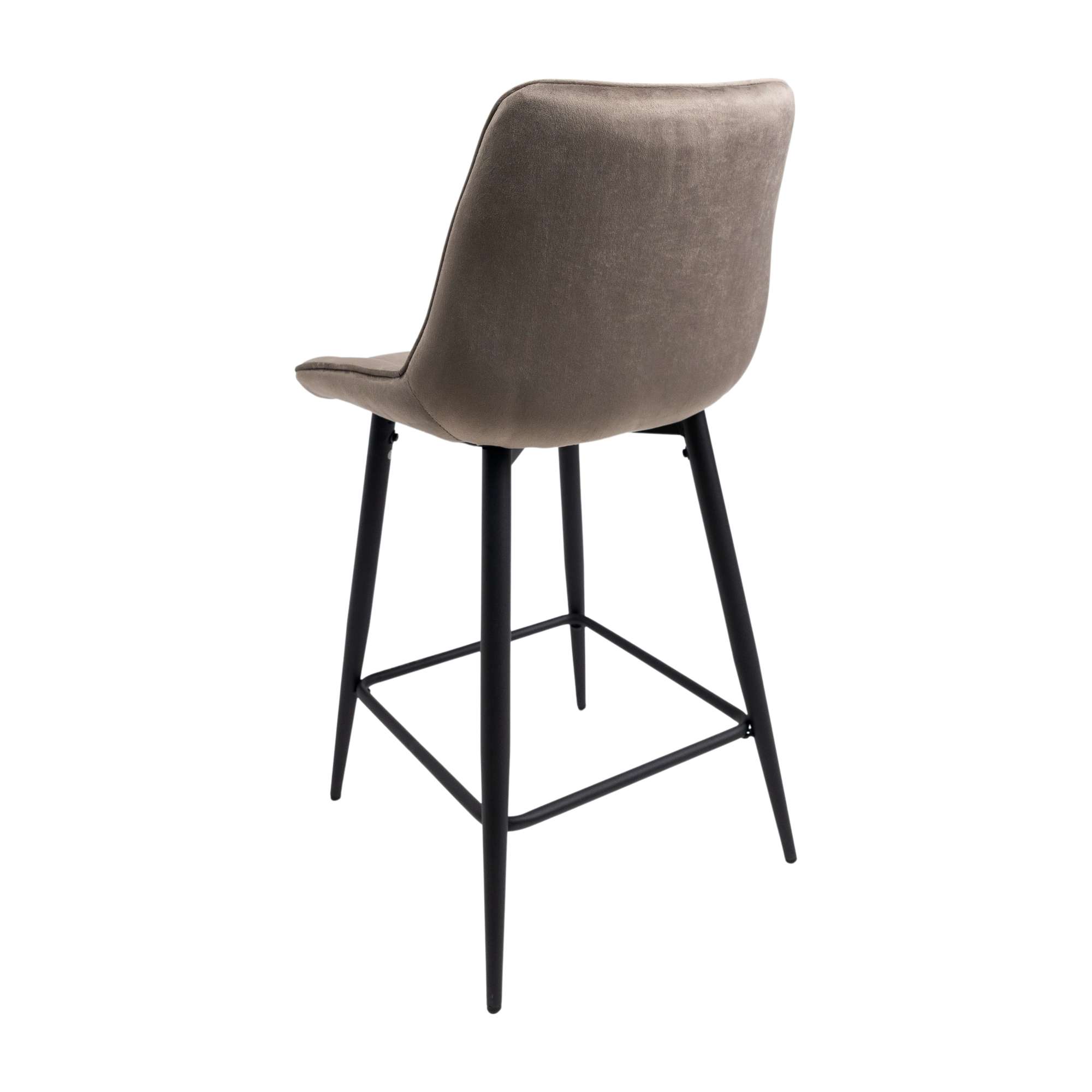 Стул полубарный Linx, бежевый, велюр