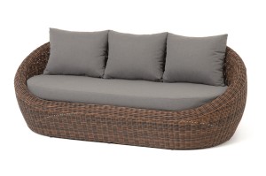 "Барселона" диван из искусственного ротанга трехместный
