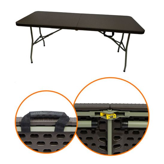 Стол-книжка Бани, пластиковый, разборный