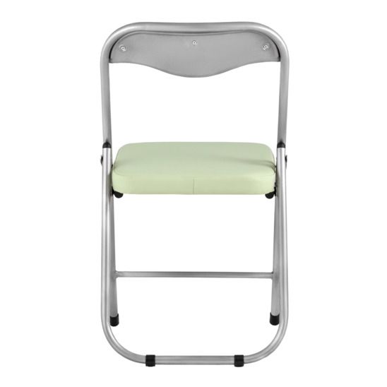 Стул складной Джон, металлик, мятно-зеленый
