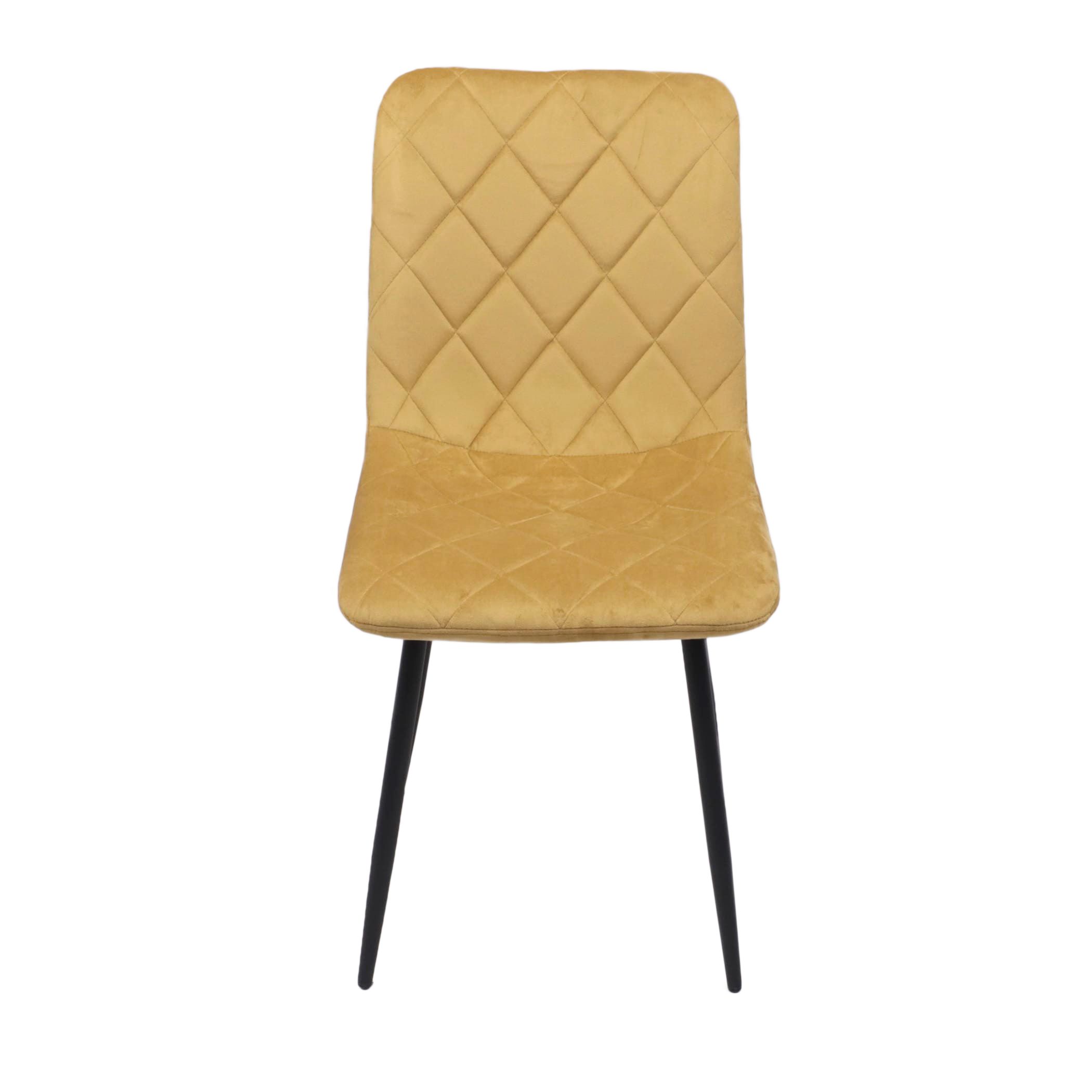 Стул Fiona, карри, велюр