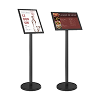 РАНДЕВУ-01 Стойка для информации формата А3 черная