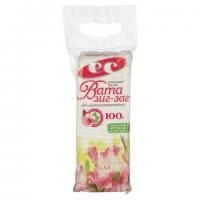 Вата медицинская нестерильная ЕМЕЛЬЯН САВОСТИН ЗИГ-ЗАГ, 100 гр, ш/к01024