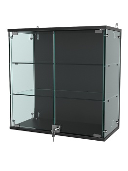 Витрина "АТРИУМ" настенная №1-1Г, Черный