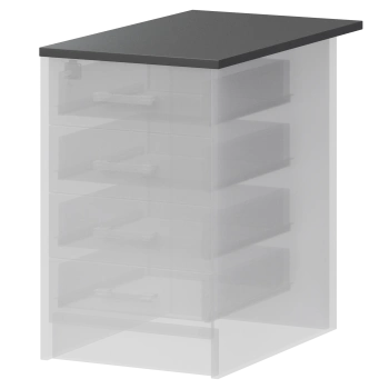 Крышка к приставным тумбам Арго А-707 Антрацит