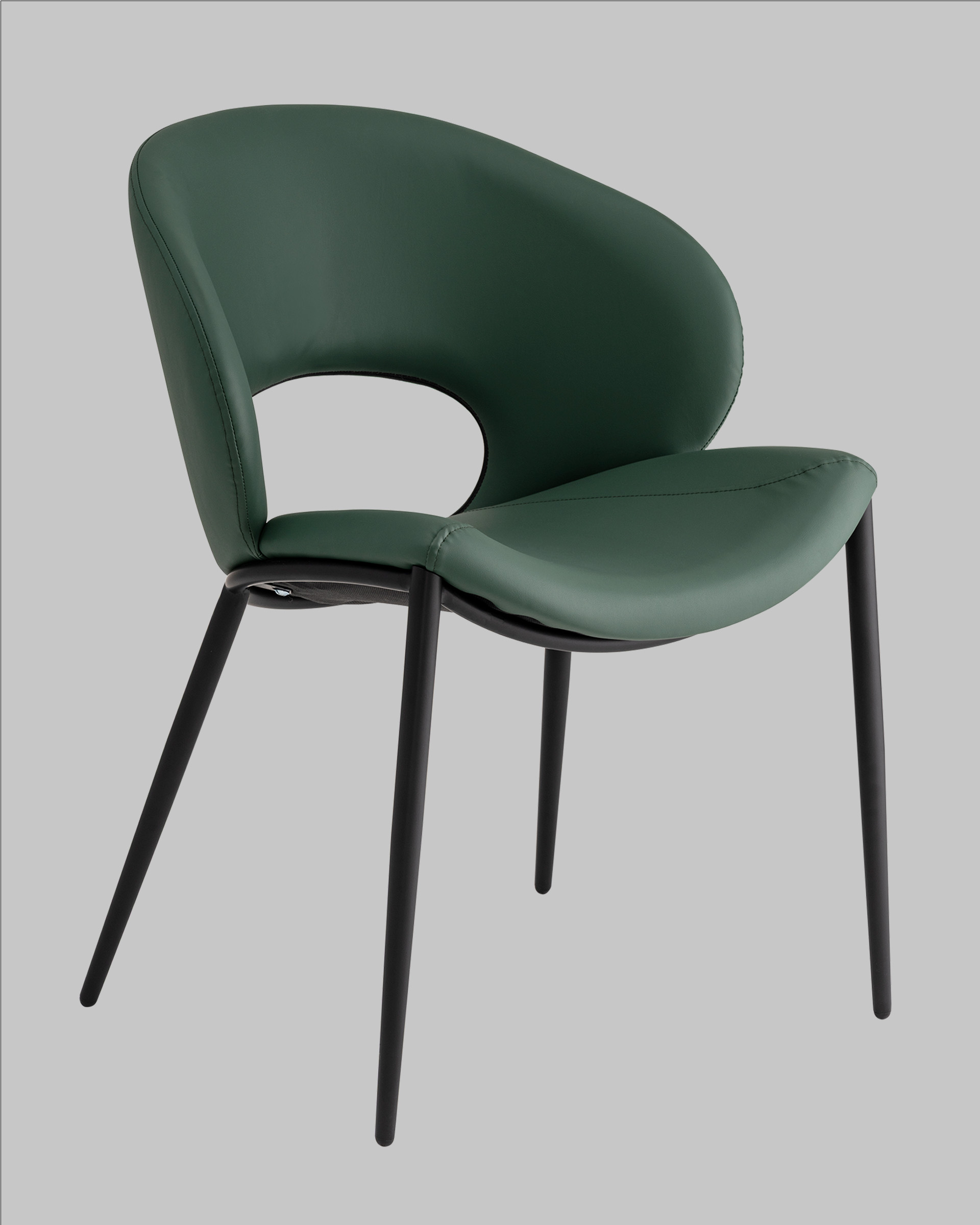 Стул Вивьен экокожа зеленый