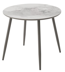 Стол МИЛТОН D89 цвет ПАНДОРА (PANDORA LIGHT), керамика / ЛАТТЕ каркас