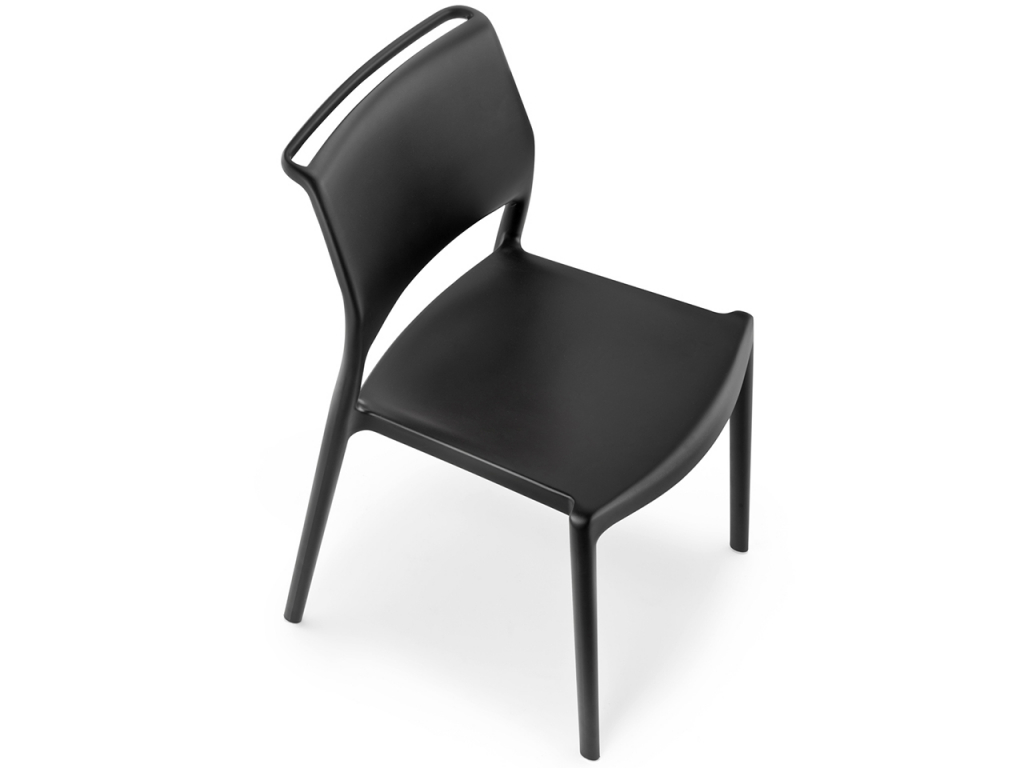 Стул пластиковый Ara черный