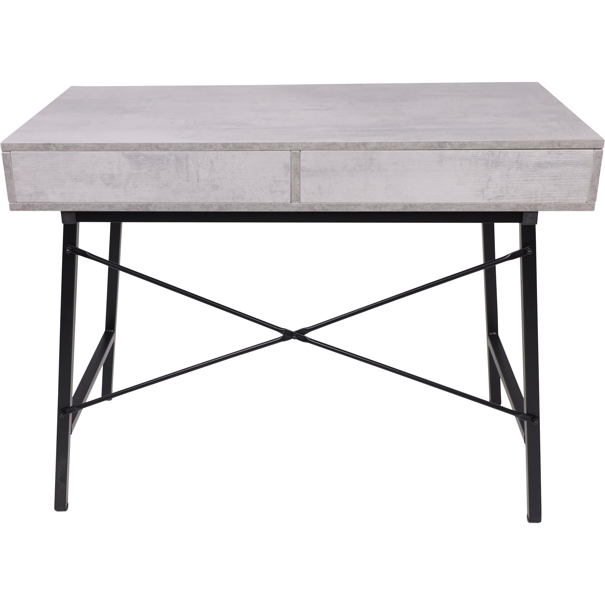 Стол письменный Agat, бетон, лдсп