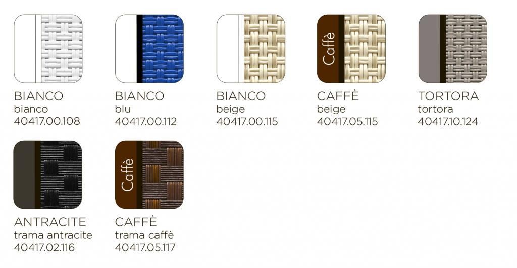 Шезлонг-лежак пластиковый Omega кофе, бежевый