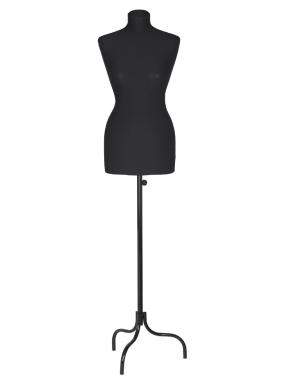 К-301-Е-42-44.ВН Манекен (Маленький) портновский женский демонстрационный на черной треноге
