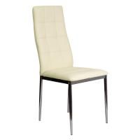Стул Sky, кремовый, экокожа