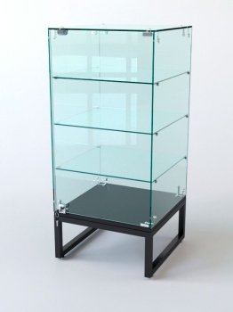 Прилавок "ЛОФТ СТИЛЬ" №112-122 (с дверкой), Черный