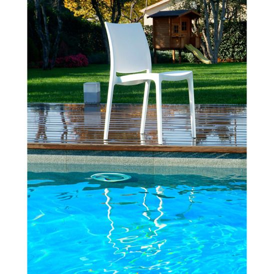 Стул пластиковый Maya, белый