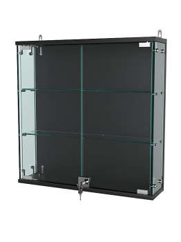 Витрина "АТРИУМ" настенная №1-1, Черный