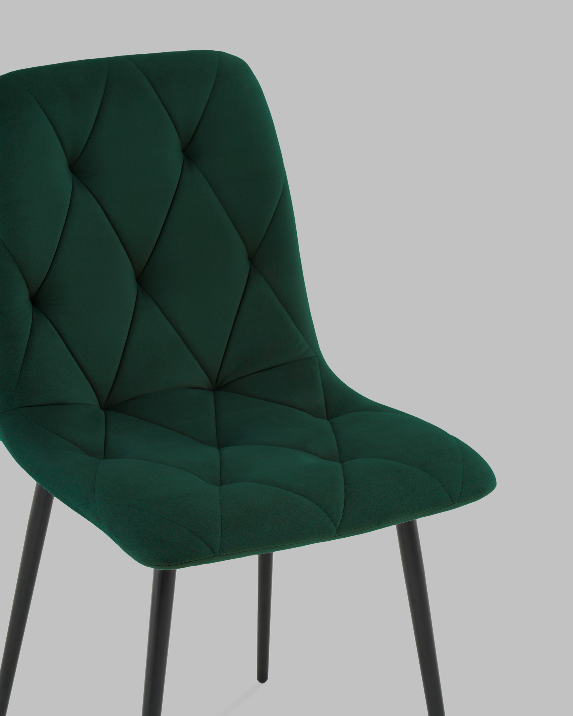 Стул Одди Diamond велюр зеленый