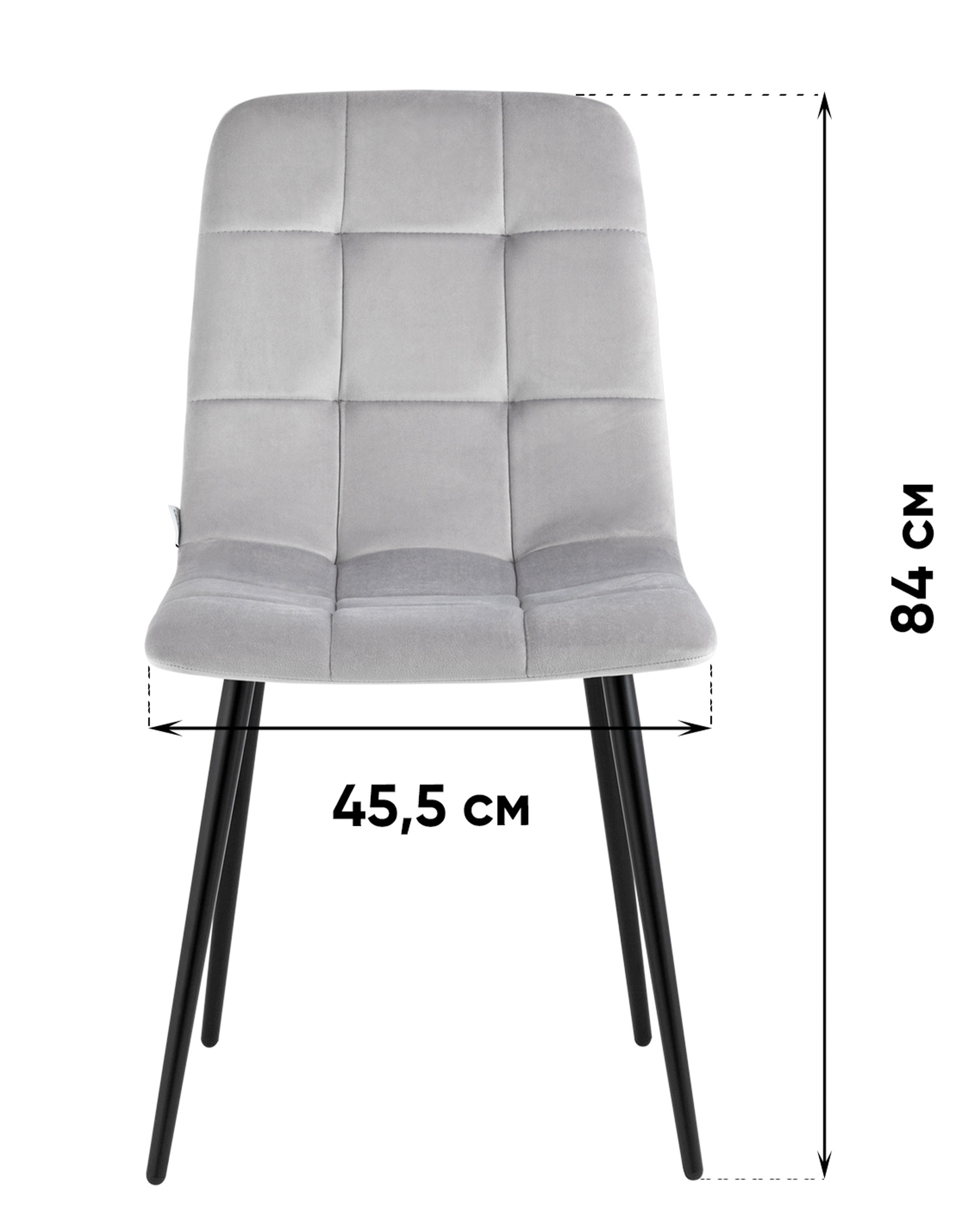 Стул Одди NEW экокожа белый белые ножки