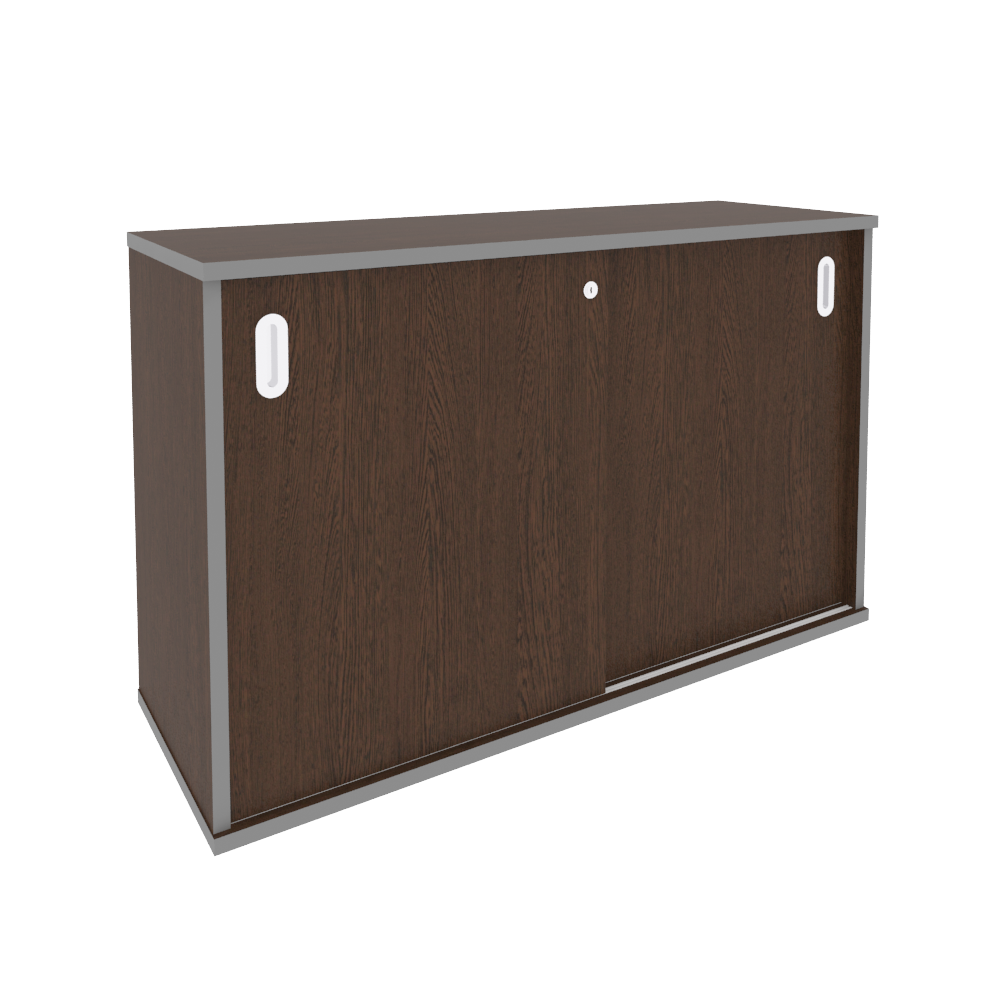 Шкаф купе низкий Metal System Style Л.ШК-3.1