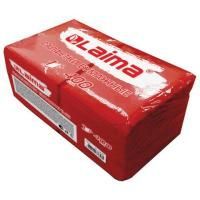 Салфетки бумажные 400 шт., 24х24 см, "Big Pack", красные, 100% целлюлоза, LAIMA, 114727