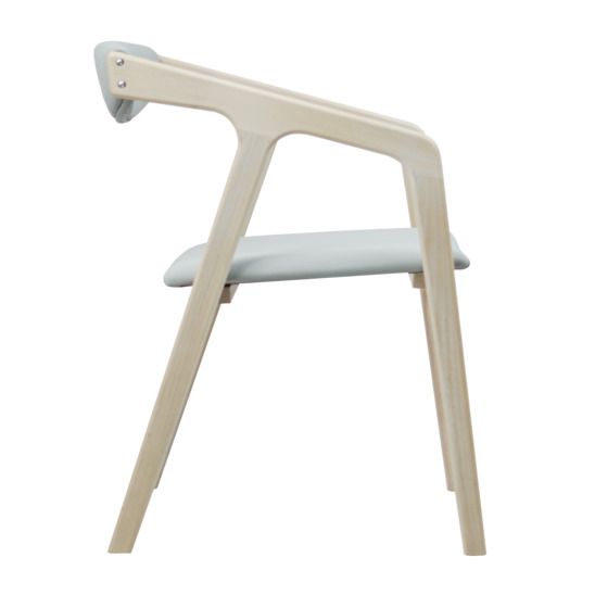 Полукресло Fendi, экокожа cayenne Grey