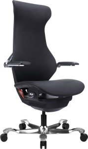 Эргономичное кресло Everprof Atom Black (Атом Блэк) Экокожа Черный