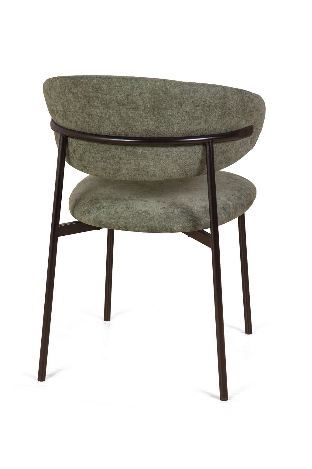 Стул Адель, шенилл Puffy green